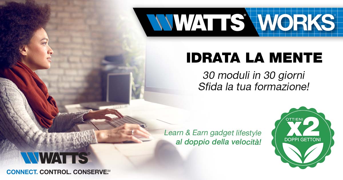 Idrata la mente con Watts