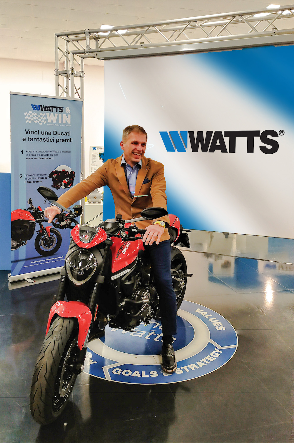 vincitore del concorso Watts and Win