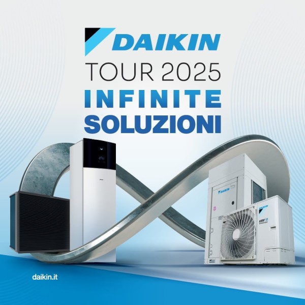 Al via il Daikin Tour 2025 per far conoscere le ultime novità agli installatori di tutta italia